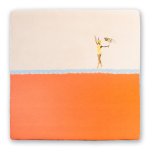 Klein danseresje STORYTILES tegeltje 10x10 cm